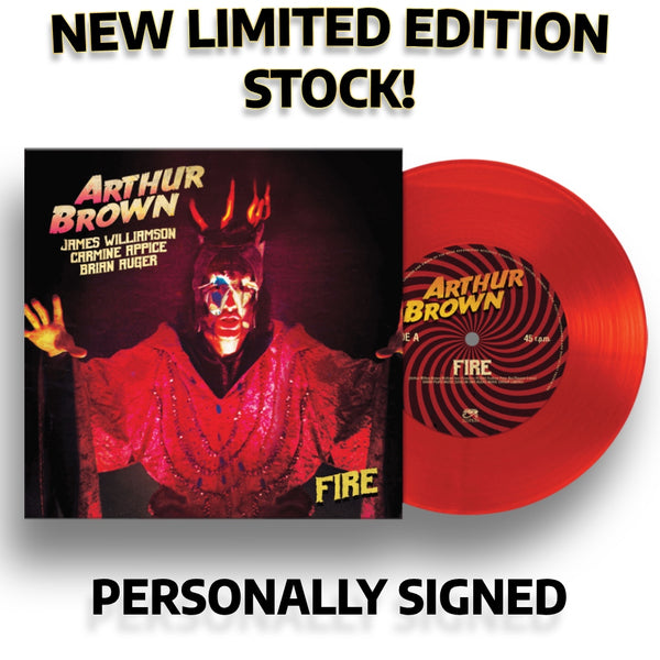 Fire! special edition 7 inch vinyl single - PERSONALLY SIGNED!!!!) - LIMITED