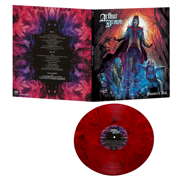 Arthur Brown - Monster's Ball red Vinyl (Limited - PERSONALLY SIGNED) * Back In Stock!