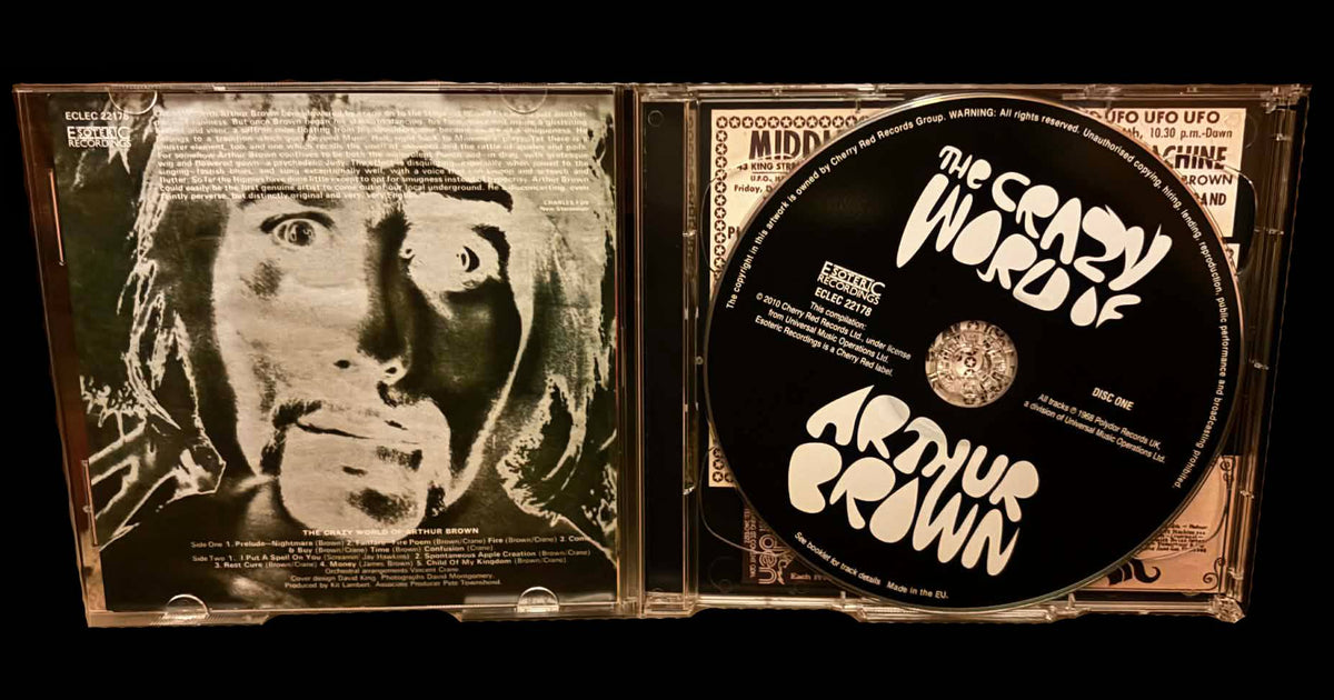 New Reissue : The Crazy World Of Arthur Brown, 2CD Deluxe Edition