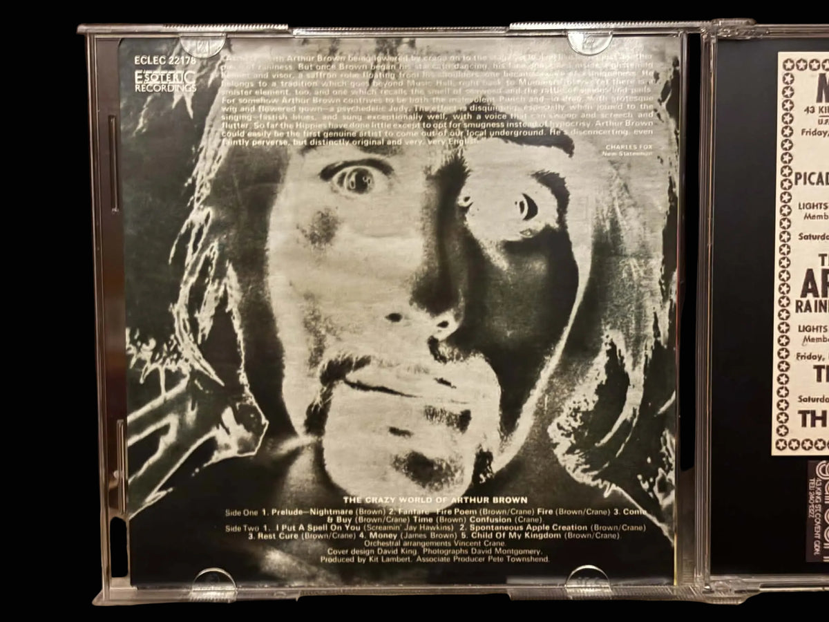 New Reissue : The Crazy World Of Arthur Brown, 2CD Deluxe Edition