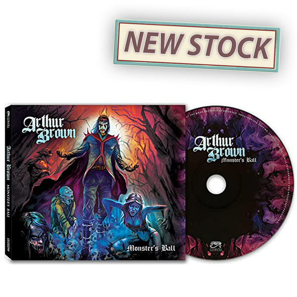 Monster's Ball CD (LIMITED - PERSONALLY SIGNED BY ARTHUR BROWN!!) * Back In Stock!
