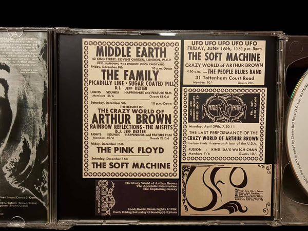New Reissue : The Crazy World Of Arthur Brown, 2CD Deluxe Edition (*PERSONALLY SIGNED BY ARTHUR*)