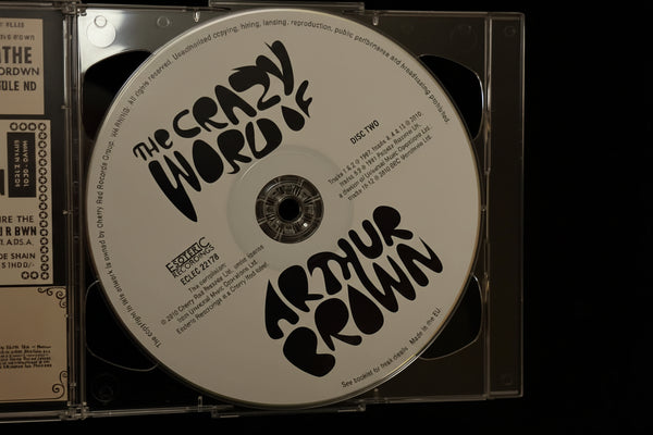 New Reissue : The Crazy World Of Arthur Brown, 2CD Deluxe Edition (*PERSONALLY SIGNED BY ARTHUR*)