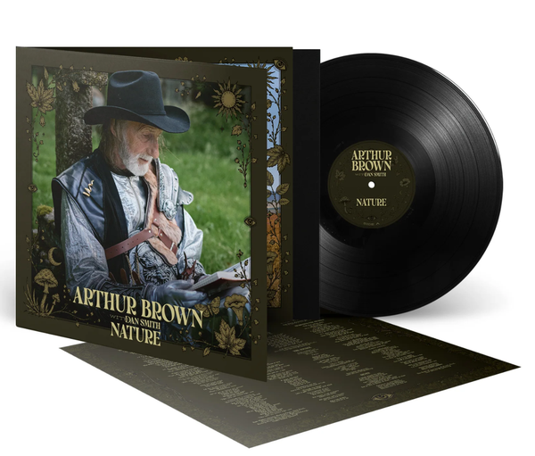 *NEW*  Arthur Brown : Nature  (Black Vinyl Gatefold LP)  (PERSONALLY SIGNED BY ARTHUR)
