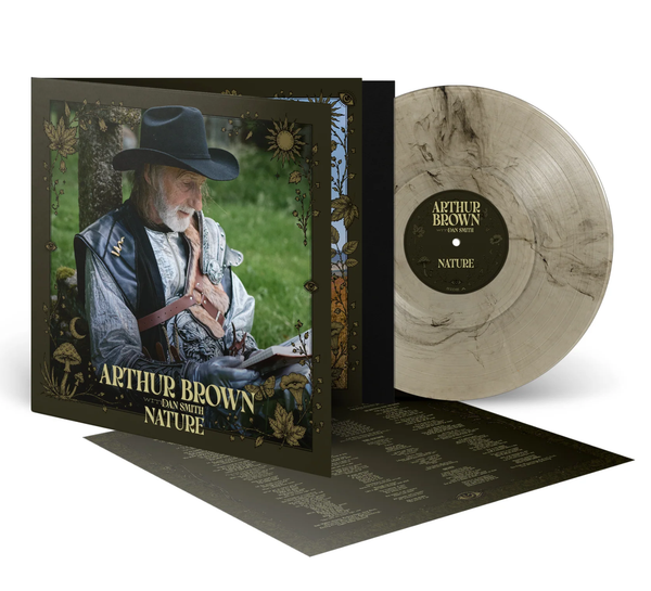 *NEW*  Arthur Brown : Nature  (*Limited* Clear Marbled Vinyl Gatefold LP)  (PERSONALLY SIGNED BY ARTHUR) (Copy) (Copy)