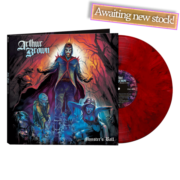 Arthur Brown - Monster's Ball Red Vinyl (Limited - PERSONALLY SIGNED)   (Back in stock soon)