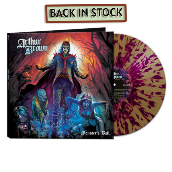 Arthur Brown - Monster's Ball Splatter Vinyl (Limited - PERSONALLY SIGNED) - *Back In Stock*!!