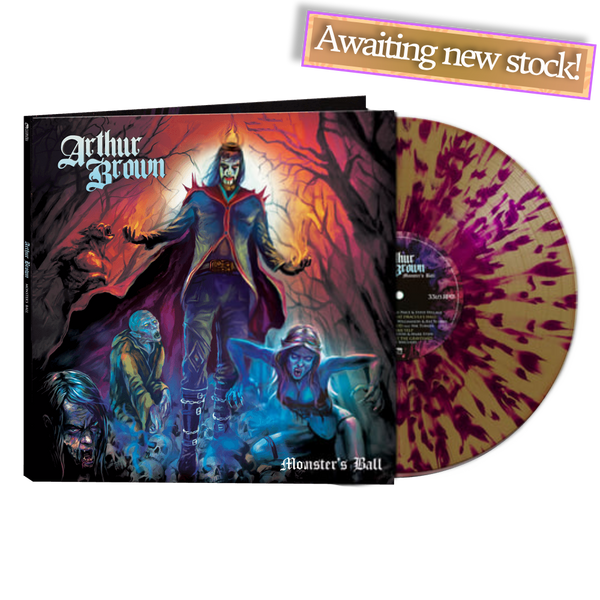 Arthur Brown - Monster's Ball Splatter Vinyl (Limited - PERSONALLY SIGNED)   (Back in stock soon)