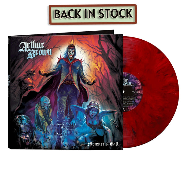 Arthur Brown - Monster's Ball red Vinyl (Limited - PERSONALLY SIGNED) * Back In Stock!