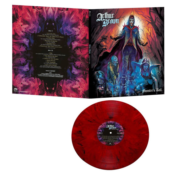 Arthur Brown - Monster's Ball Red Vinyl (Limited - PERSONALLY SIGNED) * Back In Stock*!