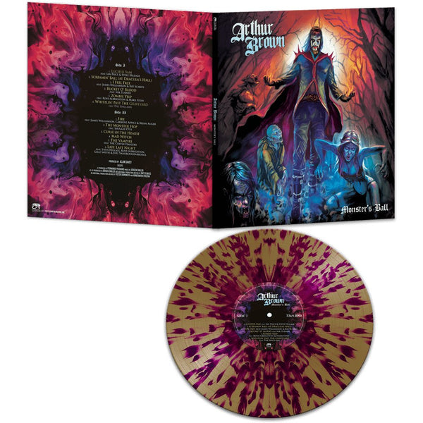 Arthur Brown - Monster's Ball Splatter Vinyl (Limited - PERSONALLY SIGNED) - *Back In Stock*!!